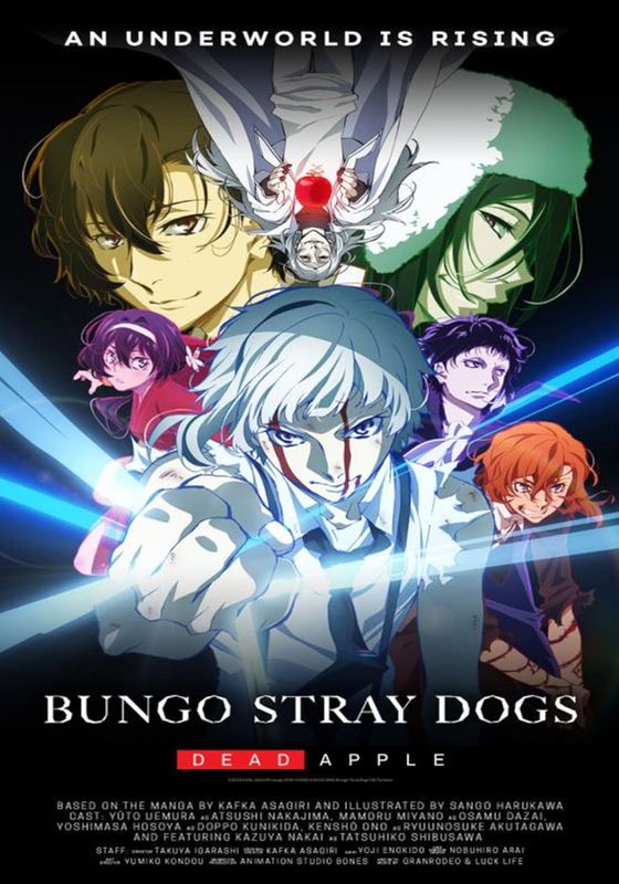 Bungo Stray Dogs Dead Apple (2018) พากย์ไทย                คณะประพันธ์จรจัด เดอะมูฟวี่